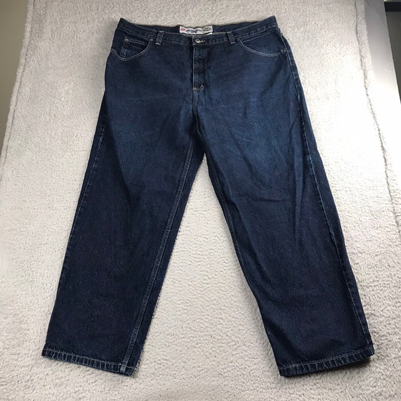 anchor blue Other - Vtg Y2K Anchor Blue Original Baggy Jeans Mens 42 (43x30) Dark Wash Denim